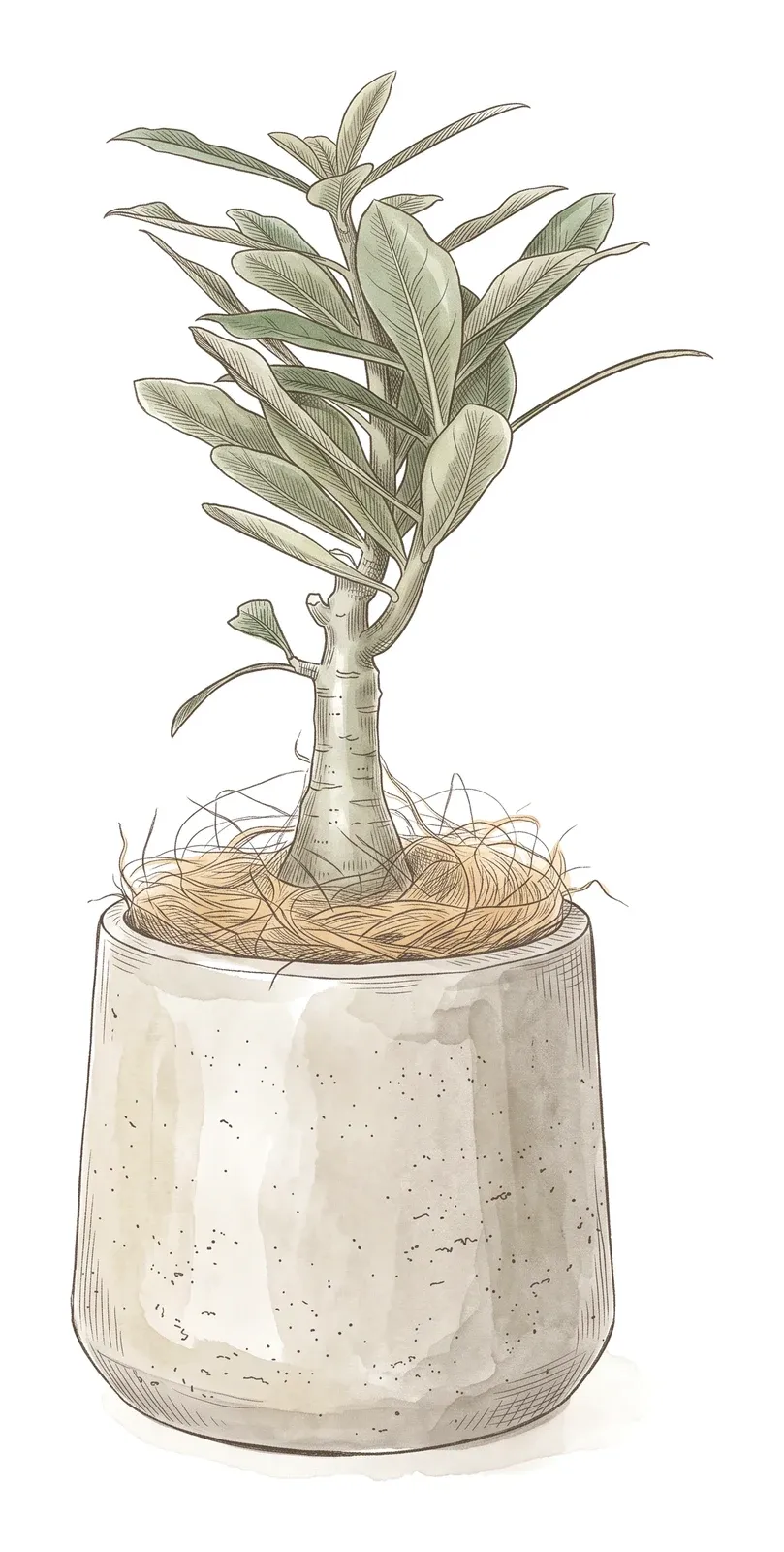 アデニウム(ADENIUM)のイラスト