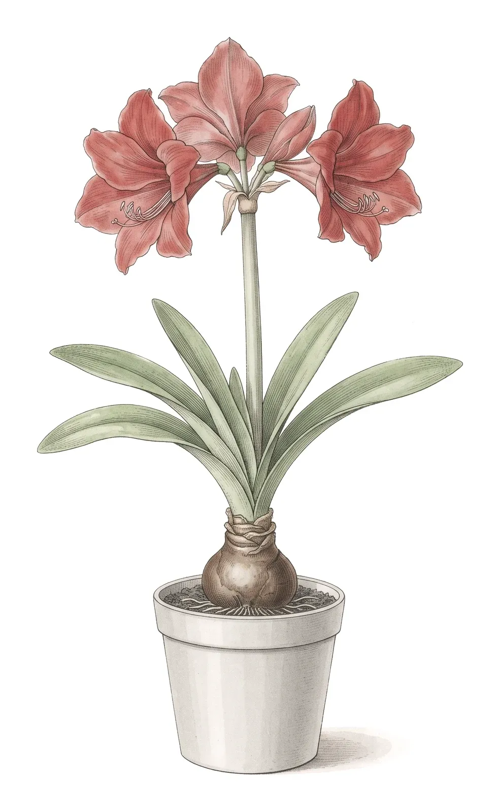 アマリリス（AMARYLLIS）のイラスト