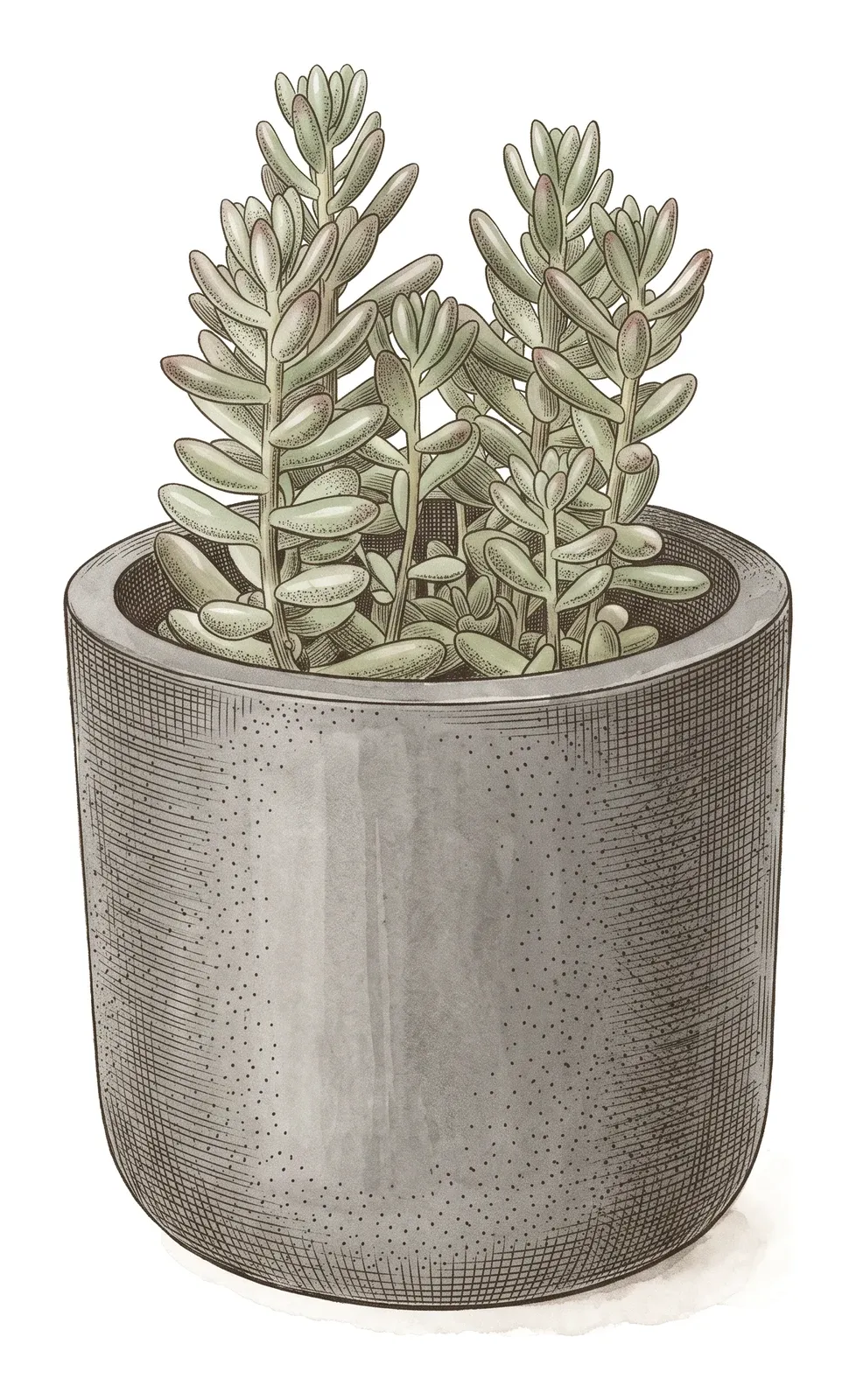 セダム・オーロラ（SEDUM AURORA）のイラスト